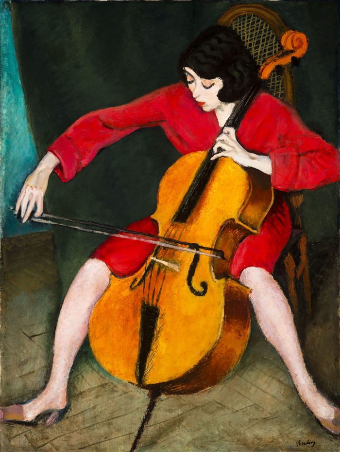 Róbert Berény: Woman Playing the Cello