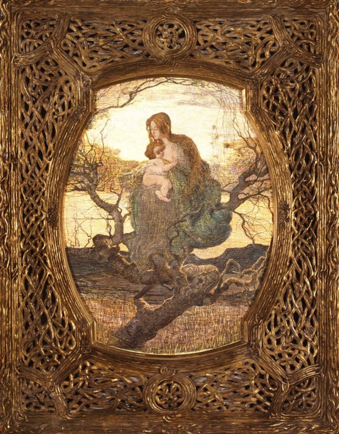 Giovanni Segantini: The Angel of Life, 1894