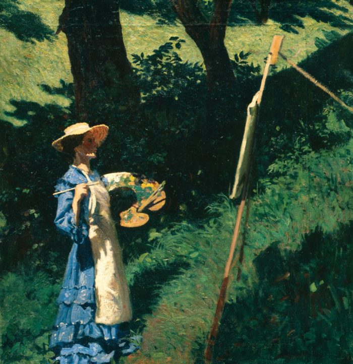 Károly Ferenczy: The Woman Painter, 1903