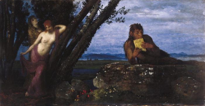 Arnold Böcklin: Spring Evening, 1879