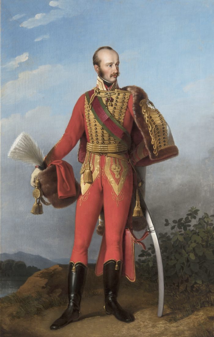 Peter Krafft, Palatine Joseph in Hussar Uniform, 1820
