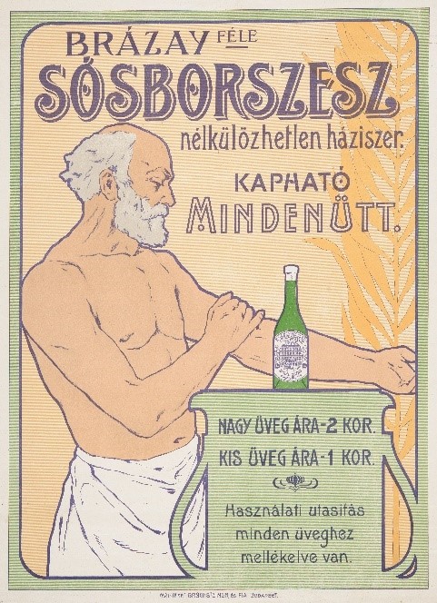 Béla Sándor: Brázay Alcohol Rub, 1899