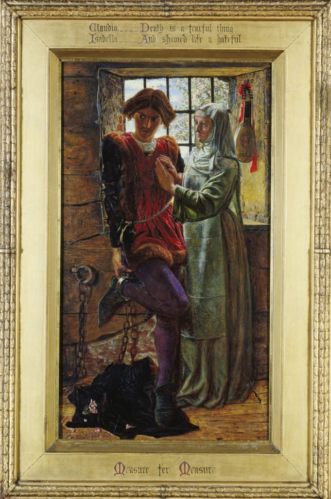 13_William Holman Hunt, Claudio and Isabella, 1850